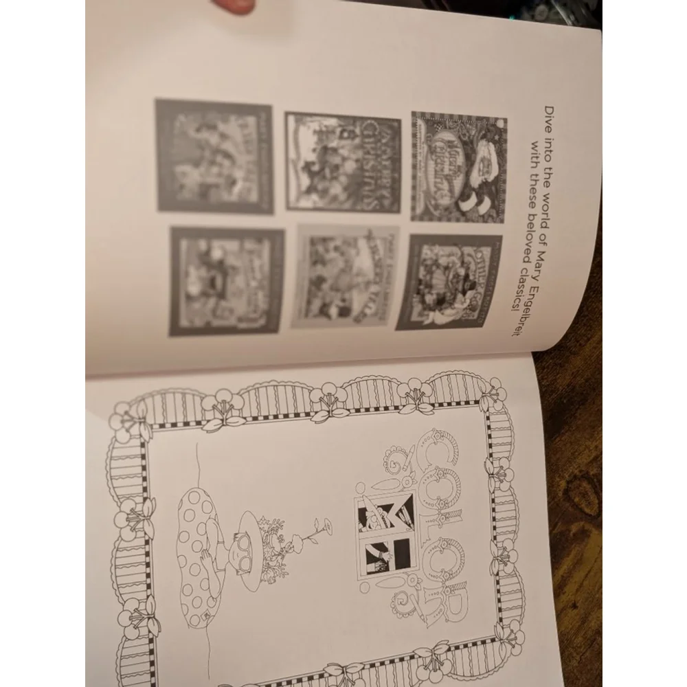 NWT Vintage Mary Engelbreit's Color Me! Coloring Book